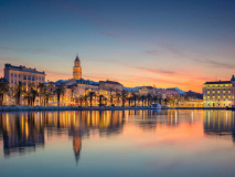 Coucher de Soleil à Split