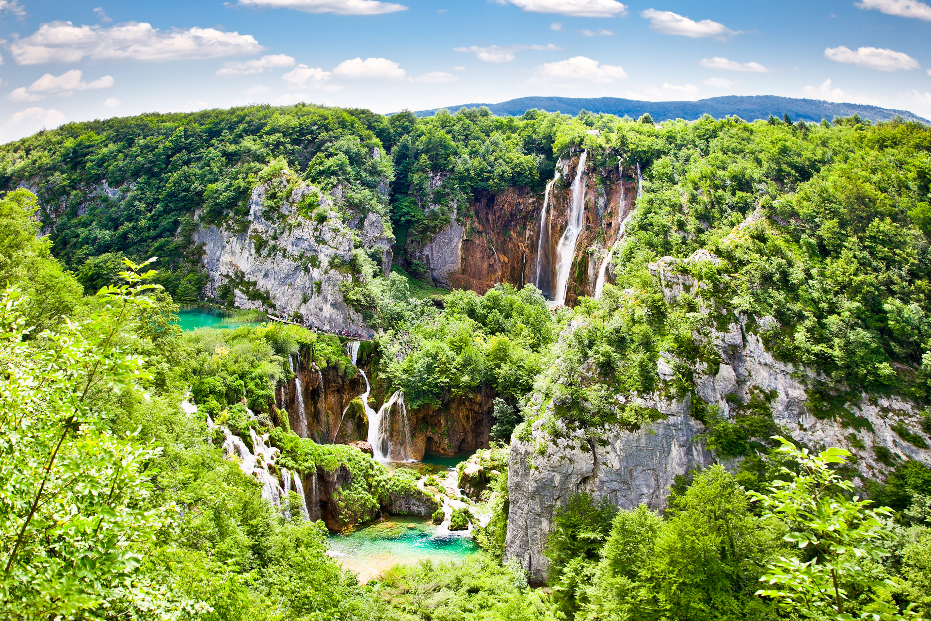Cascade d'eau Plitvice