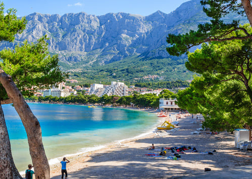 Plage Makarska